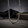 925 Sterling Silver Byzantine King Chain Necklace - Northlord