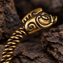 Pictish Boar Bronze Armring from Dunadd