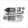 Adjustable Norse Rune Ring Sterling silver - Northlord