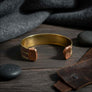 The Bastion Cuff – Copper & Brass Ancient-Style Bracelet - Northlord