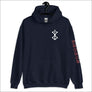 Berserker Viking Hoodie Sleeve Print Multicolor - Northlord
