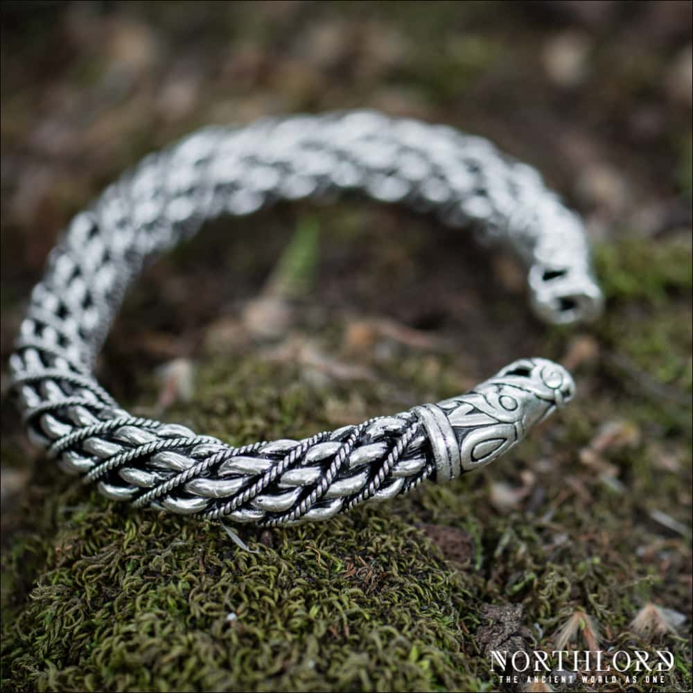 Traditional Viking Arm Ring - Dragon — VikingStyle