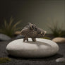 Bronze Wild Boar Figurine Statue - Northlord