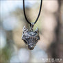 Fenrir Wolf Pendant Sterling Silver - Northlord