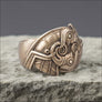 Hugin and Munin Ring Bronze - Northlord-PK