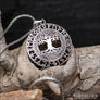 Large Yggdrasil Pendant With Runes Sterling Silver Northlord