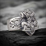 Mjolnir Viking Ring Sterling Silver - Northlord-PK