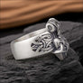 Mjolnir Viking Ring Sterling Silver - Northlord-PK