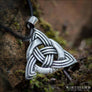 Small Celtic Triquetra Pendant Sterling Silver - Northlord