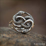 Snake Women Ring Ouroboros Sterling Silver - Northlord