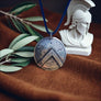 Spartan Lambda Shield Pendant Sterling Silver - Northlord