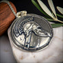 Spartan Warrior Shield Pendant Sterling Silver - Northlord