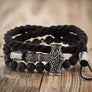 Thor’s Hammer Bracelet With Lava Stones - Northlord