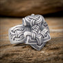 Thor’s Hammer Ring Silvered Bronze - Northlord-PK