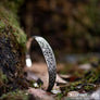 Triquetra With Jormungandr Cuff Bangle Sterling Silver - Northlord