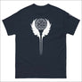 Vegvisir T shirt With Raven Wings Sleeve Print Northlord