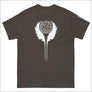 Vegvisir T shirt With Raven Wings Sleeve Print Northlord
