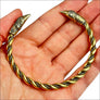 Viking Raven Armring Historical Bronze - Northlord
