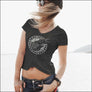 Women’s T-shirt With Ravens and Runes Black - Northlord