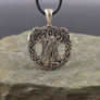 Yggdrasil Pendant with Hugin and Munin, Bronze