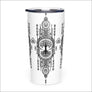 Yggdrasil Tapered Tumbler Stainless Steel White Northlord