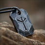 Algiz Rune Pendant Hand-Forged - Northlord