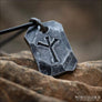 Algiz Rune Pendant Hand-Forged - Northlord