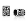Bear Claw Beard Bead Sterling Silver - Northlord