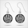 Bear Paw Earrings Sterling Silver - Northlord