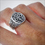 Caduceus Ring Ancient Greek Symbol Sterling Silver - Northlord