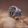 Caduceus Ring Ancient Greek Symbol Sterling Silver - Northlord