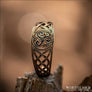 Celtic Triskele Bangle With Animal Heads Bronze - Northlord