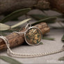 Demeter Goddess Coin Pendant Sterling Silver - Northlord