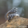 Dragon Ring Hedeby Silvered Bronze - Northlord