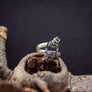 Dragon Ring Hedeby Silvered Bronze - Northlord