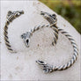 Dreki Dragon Bracelet Jellinge Art Sterling Silver - Northlord