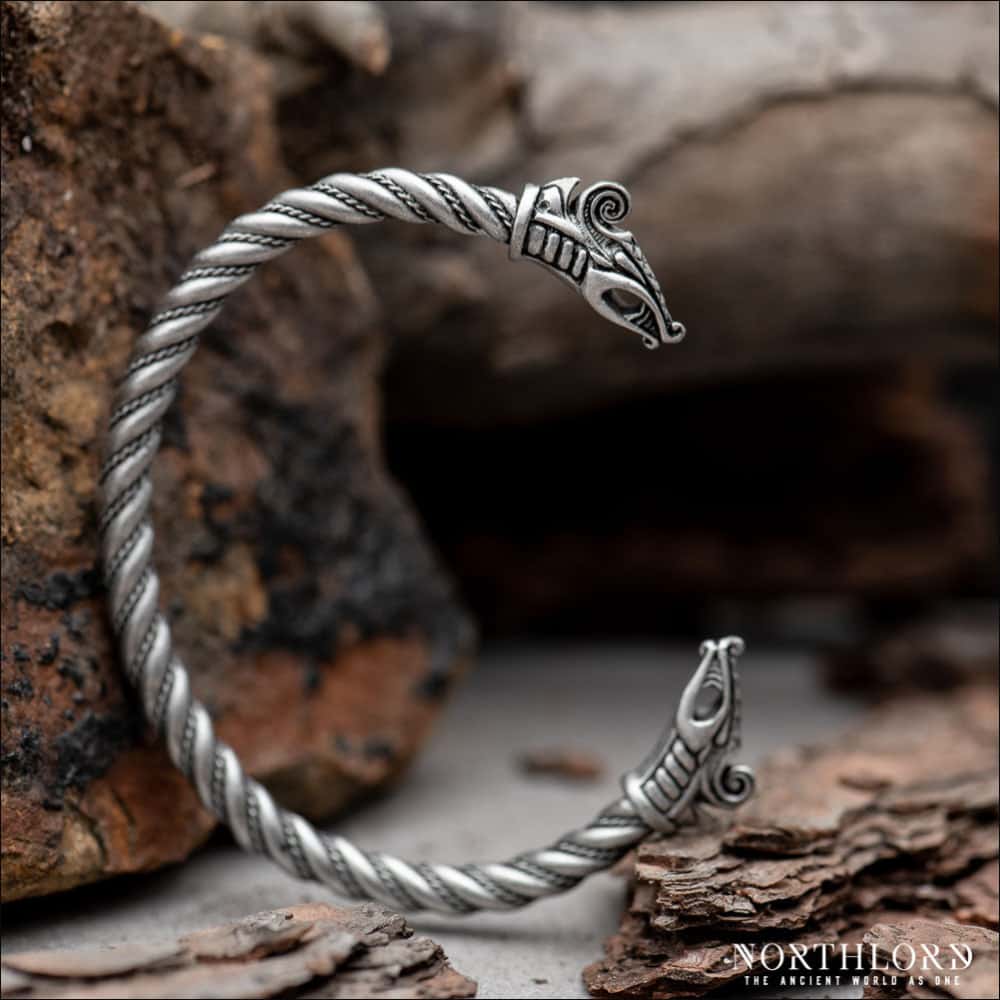 Northlord Dreki Head - Arm Ring Viking Dragon