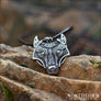 Fenrir Wolf Pendant Sterling Silver Northlord