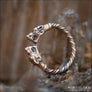 Fenrir Wolf Ring Adjustable Bronze - Northlord