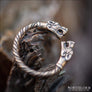 Fenrir Wolf Ring Adjustable Bronze - Northlord