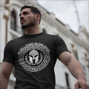 We Will Fight In The Shade Dienekes T shirt - Northlord