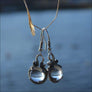 Gotland Crystal Ball Earrings 925 Sterling Silver - Northlord
