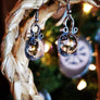 Gotland Crystal Ball Earrings 925 Sterling Silver - Northlord