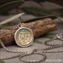 Greek Stater Coin Pendant Wrestlers Sterling Silver - Northlord