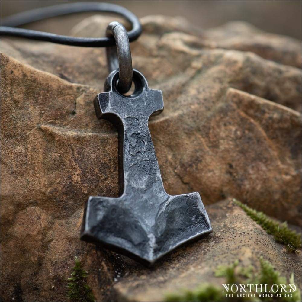 auroch Modig Bermad Thor's Hammer Pendant Bifrost Hand Forged - Northlord