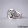 Helm Of Awe Ring Sterling Silver - Northlord-PK