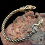 Hugin and Munin Armring Vendel Style Bronze - Northlord