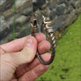 Hugin and Munin Armring Vendel Style Bronze - Northlord