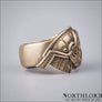 Hugin and Munin Ring Bronze - Northlord-PK