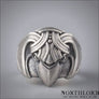 Hugin Odin’s Raven Ring Sterling Silver - Northlord-PK
